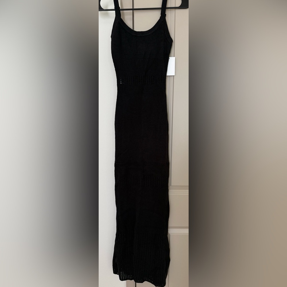 JLUXLABEL Black fitted/bodycon Dress